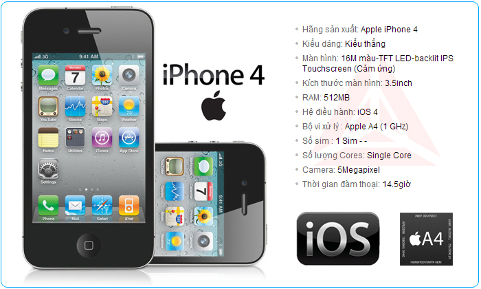 Apple iPhone 4 Black Apple iPhone 4 Black