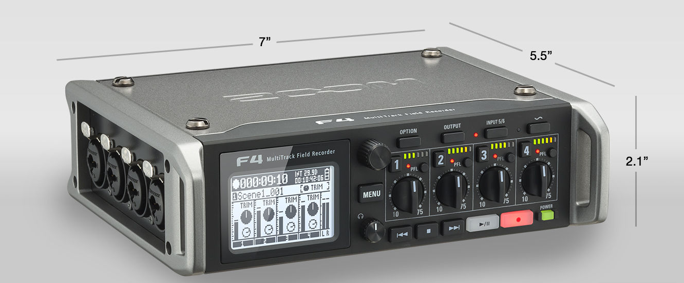 Giới thiệu sản phẩm Zoom F4