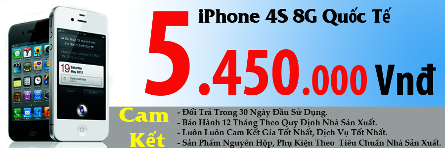 iPhone 4s giảm giá không phanh ngay khi iphone 6 ra mắt vào ngày 9/9 vừa qua.