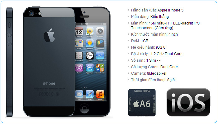 Apple iPhone 5 Apple iPhone 5