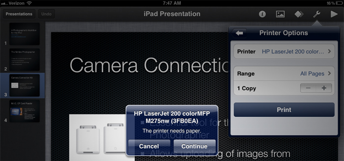 AirPlay – AirPrint iPhone 5 AirPlay – AirPrint iPhone 5