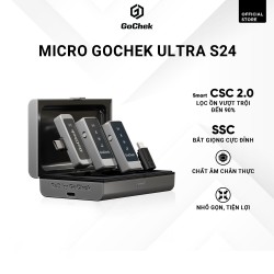 Gochek Ultra S24 - Bộ 02 mic có hộp sạc